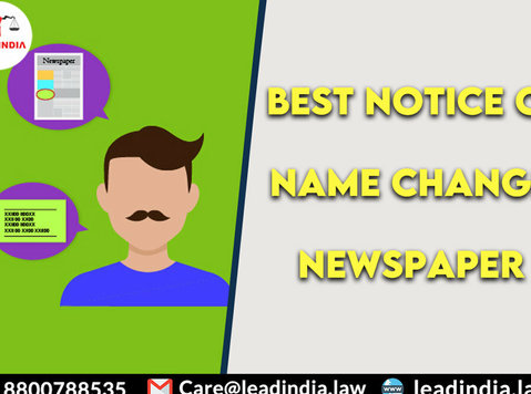 best notice of name change newspaper - Legal/Finance