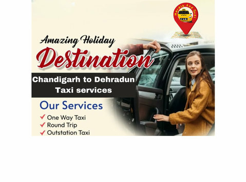 Best Chandigarh to Dehradun Taxi services -hbcabs - Преместување/Транспорт