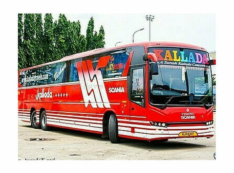 Kallada Tours and Travels: Discounts on online Bus Tickets - Stěhování a doprava