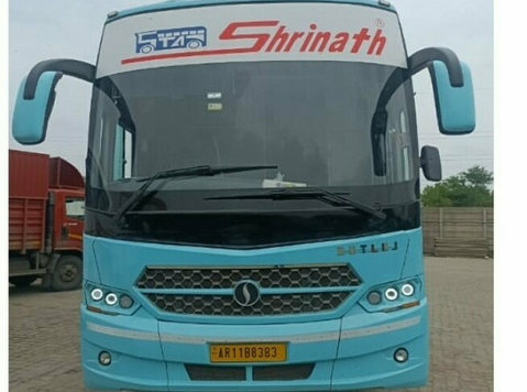 "book Your Bus to Ranip, Ahmedabad with Shrinath Travel Agen - Mudança/Transporte