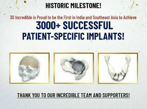 3d Printed Mandibular Implants by 3d Incredible - Outros