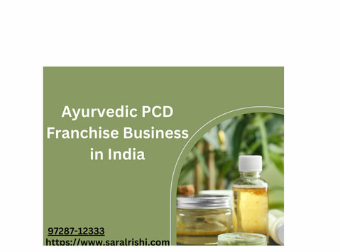 Ayurvedic Pcd Franchise Business in India - Altele