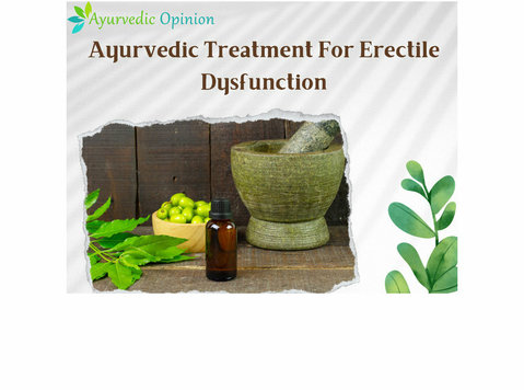 Ayurvedic Treatment For Erectile Dysfunction - Diğer