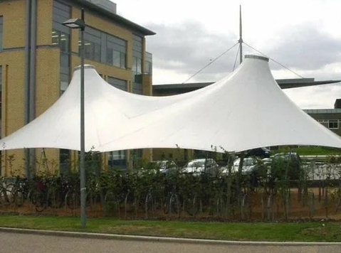 Enhance Your Exterior with Tensile Awnings at Iron Mart - Altele