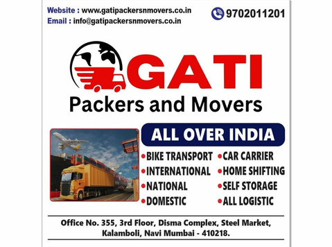 GATI PACKERS AND MOVERS - Останато