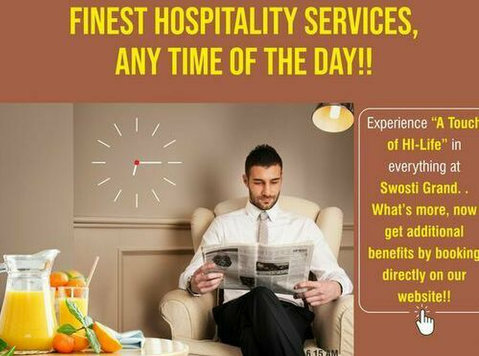 Hotels in Bhubaneswar Near Airport| Swosti Grand| - Services: Other