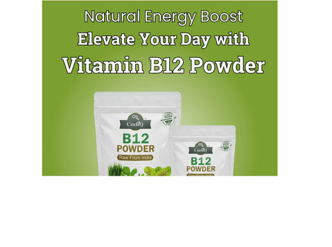 Natural Energy Boost: Elevate Your Day with Vitamin B12 Powd - غيرها