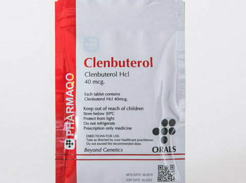 Pharmaqo Clenbuterol 40mcg X 100 - Steroid Asylum - Ostatní