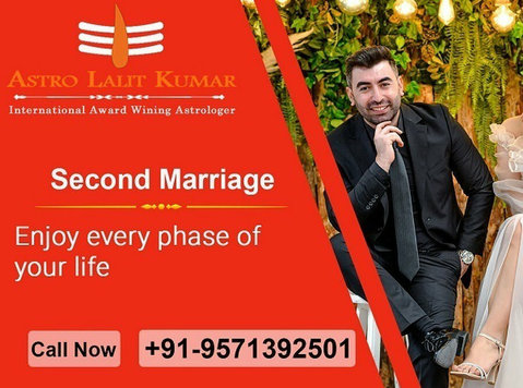 Second Marriage Astrology Services By Astrologer Lalit Kumar - Övrigt