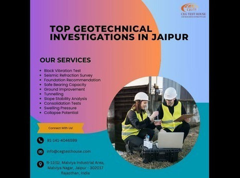 Top Geotechnical Investigations in Jaipur - 其他