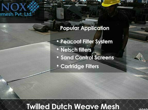 Twilled Dutch Weave Mesh - Muu