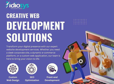 Web Development Company In Kolkata | Idiosys Tech - Services: Other