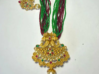 Beaded Necklace Set with earrings  in Hyderabad Akarshans - Одежда/аксессуары