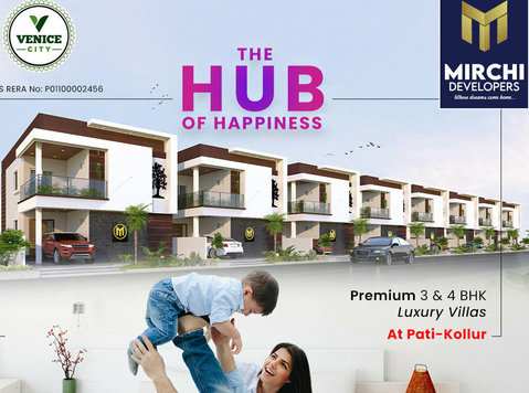 3bhk Duplex Villas | Best Real Estate Company In Hyderabad - Inne