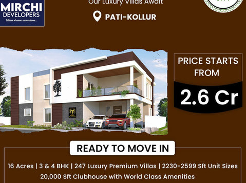 3bhk Duplex Villas | Premium Villas In Kollur - Muu