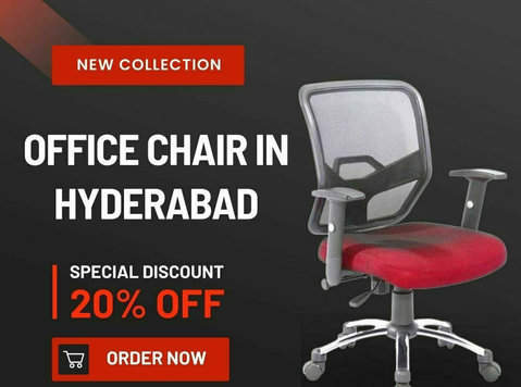 Buy Office Chairs Online in Hyderabad - Muu