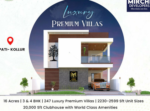 Luxury Villas | Best Real Estate Company In Hyderabad - אחר