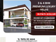 Luxury Villas In Kollur | 3bhk luxury villas in hyderabad - Muu