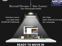 Premium Villas In Kollur | 3bhk luxury villas in hyderabad - Altele