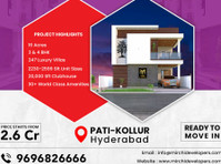 Premium Villas In Kollur | 3bhk luxury villas in hyderabad - Andet