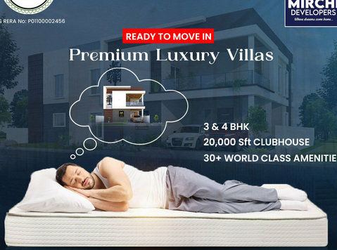 Premium Villas In Kollur | Luxury Villas In Hyderabad - อื่นๆ