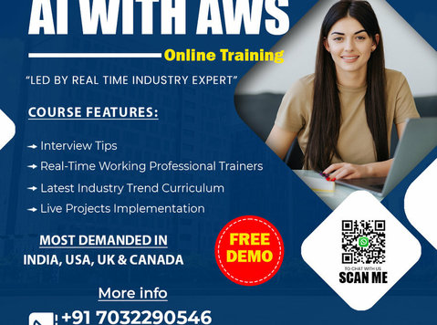 Ai with Aws Online Training Institute Hyderabad | Ai with A - Языковые курсы