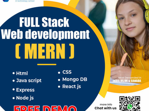 Mern Stack Developer Training Course in Ameerpet - שיעורי שפות