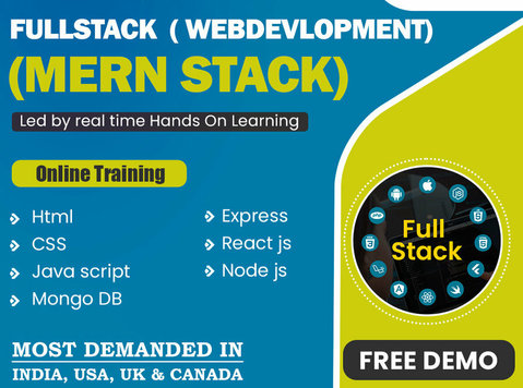 Mern Stack Online Training in India | Mern Stack Training In - 기타
