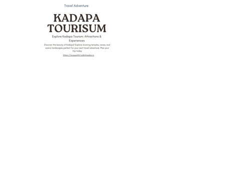 Best Tourism places to visit in Kadapa - Travel/Ride Sharing