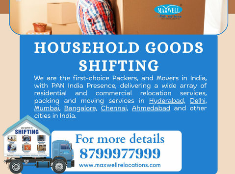 Domestic Relocation Services - Maxwell Relocations - Flytting/Transport