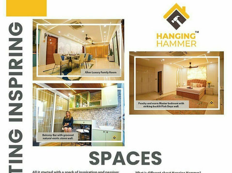 Luxury Interior Designing Company Hyderabad - Hanging Hammer - Services: Other