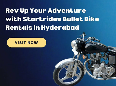 Rev Up Your Adventure with Startrides Bullet Bike Rentals - Autá/Motocykle