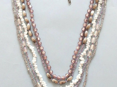 Multi-layered Beads Necklace  in Hyderabad -akarshans - Ubrania/Akcesoria