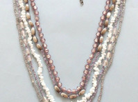 Multi-layered Beads Necklace  in Hyderabad -akarshans - Klær/Tilbehør
