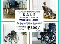 wheelchair & Hospital Beds on Rent & Sale in Hyderabad - Andet