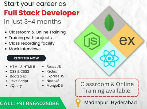 Full Stack Developer Course in Hyderabad - Muu