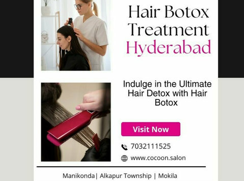 Hair Botox Treatment in Hyderabad | Cocoon Salon - Skönhet/Mode