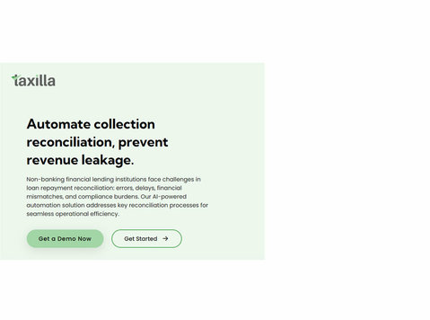 Taxilla's Ai-powered Loan Repayment Reconciliation solution - Pháp lý/ Tài chính