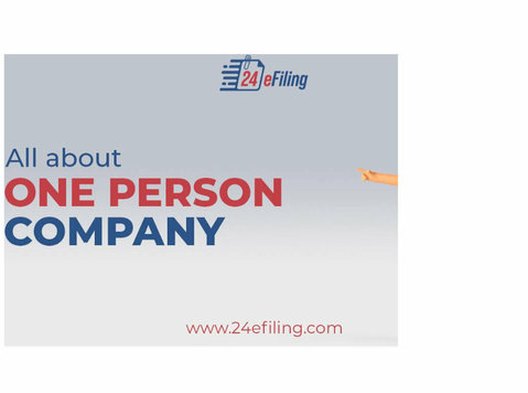 Understanding all about One Person Company: From Idea to Op - Юридические услуги/финансы