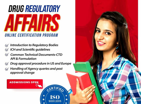 Pharma Regulatory Affairs Training Institute in Hyderabad - Services: Other
