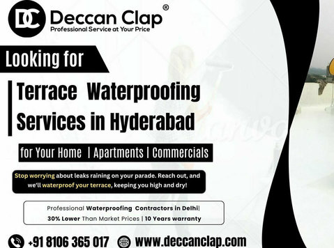 Terrace waterproofing services in Hyderabad - Services: Other