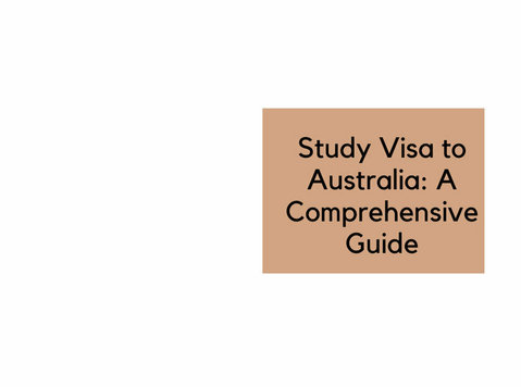 Why apply for an Australia Student Visa?  - Autres