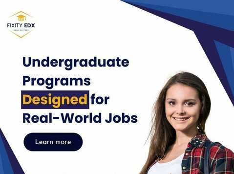 undergraduate programs designed for real-world Jobs - Services: Other