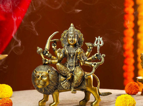 Divine God Durga Brass Idols – Navratri Special Collection - Citi