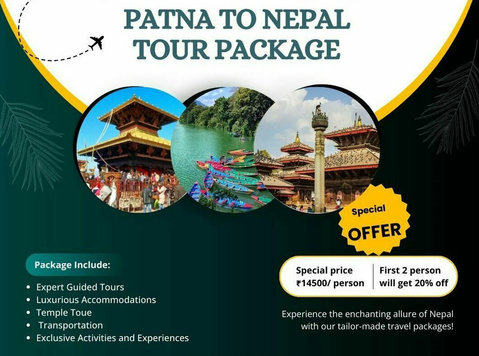 Patna to Nepal Tour Package, Nepal Tour Package from Patna - Költöztetés/Szállítás