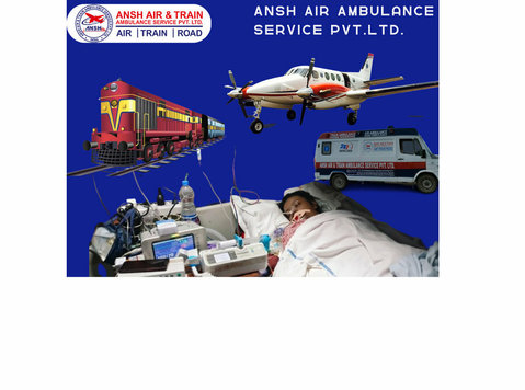 Ansh Air Ambulance Services in Patna-Air Ambulance Patna - Beauty/Fashion