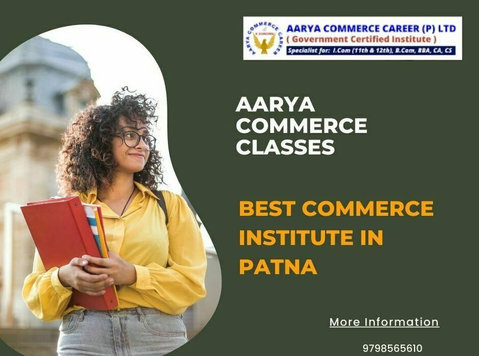 Aarya Commerce Classes: Best Commerce Institute in Patna - Право/финансије