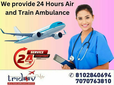 Transport of Patients Become Easy by Tridev Air Ambulance - Juridico/Finanças