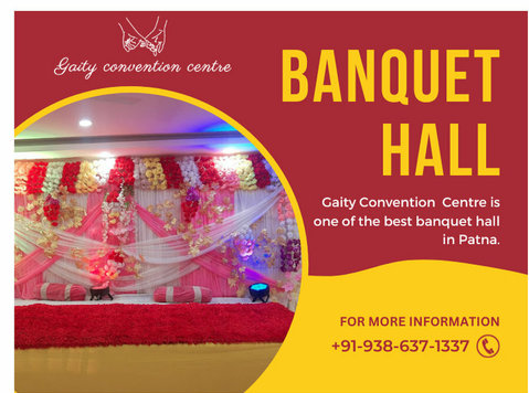 Gaity Convention Centre | Best Banquet Hall in Patna - Muu