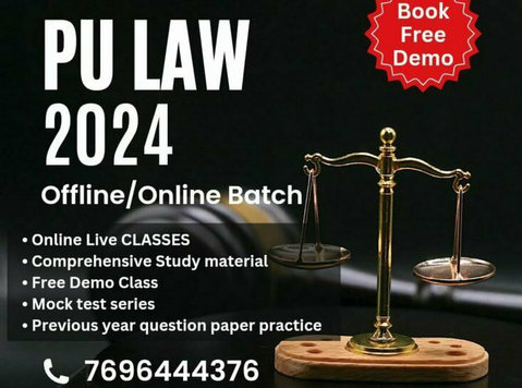 Pu Law/pu Llb Coaching in Chandigarh - Classes: Other